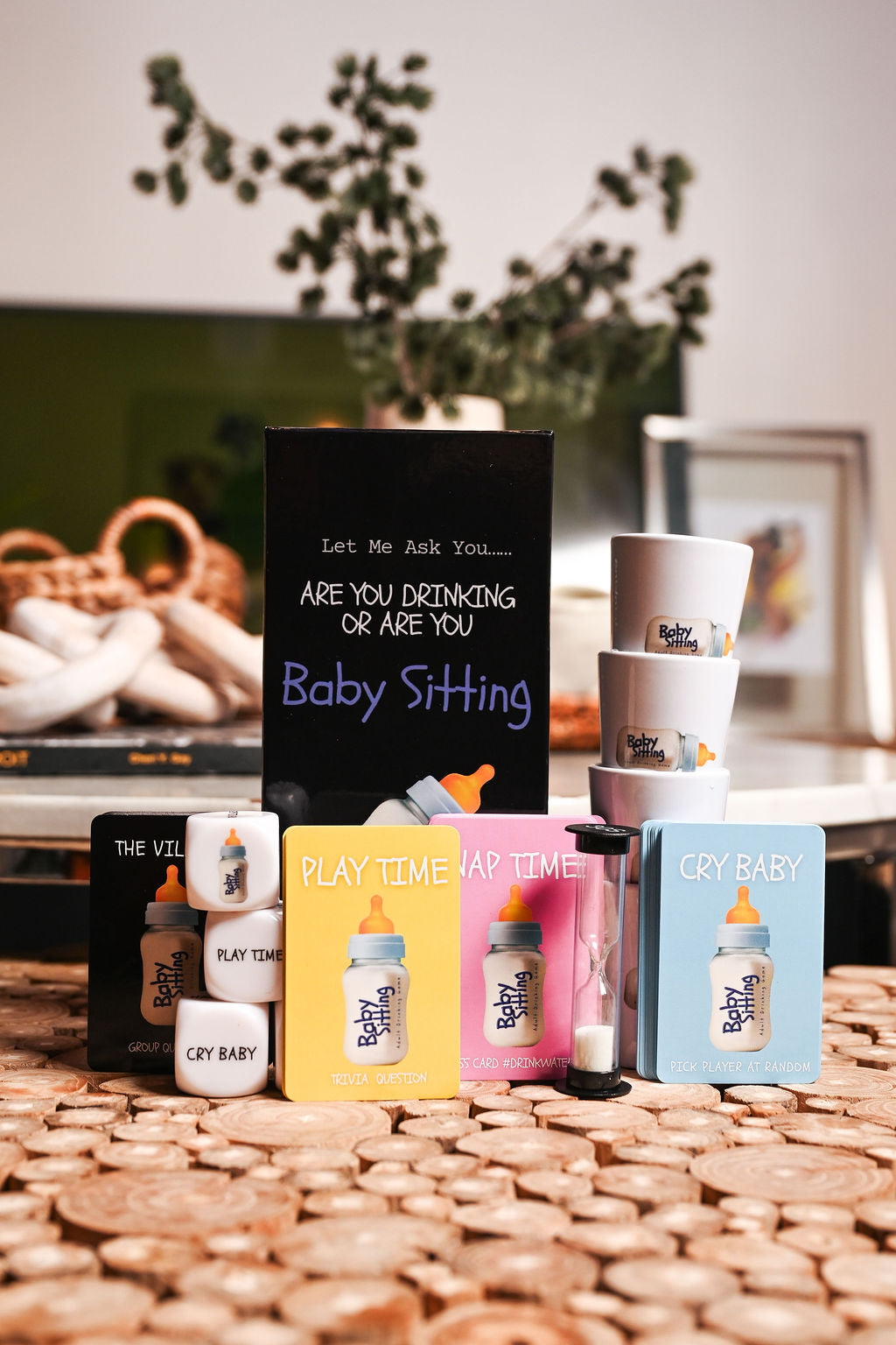 Baby Sitting Card Game