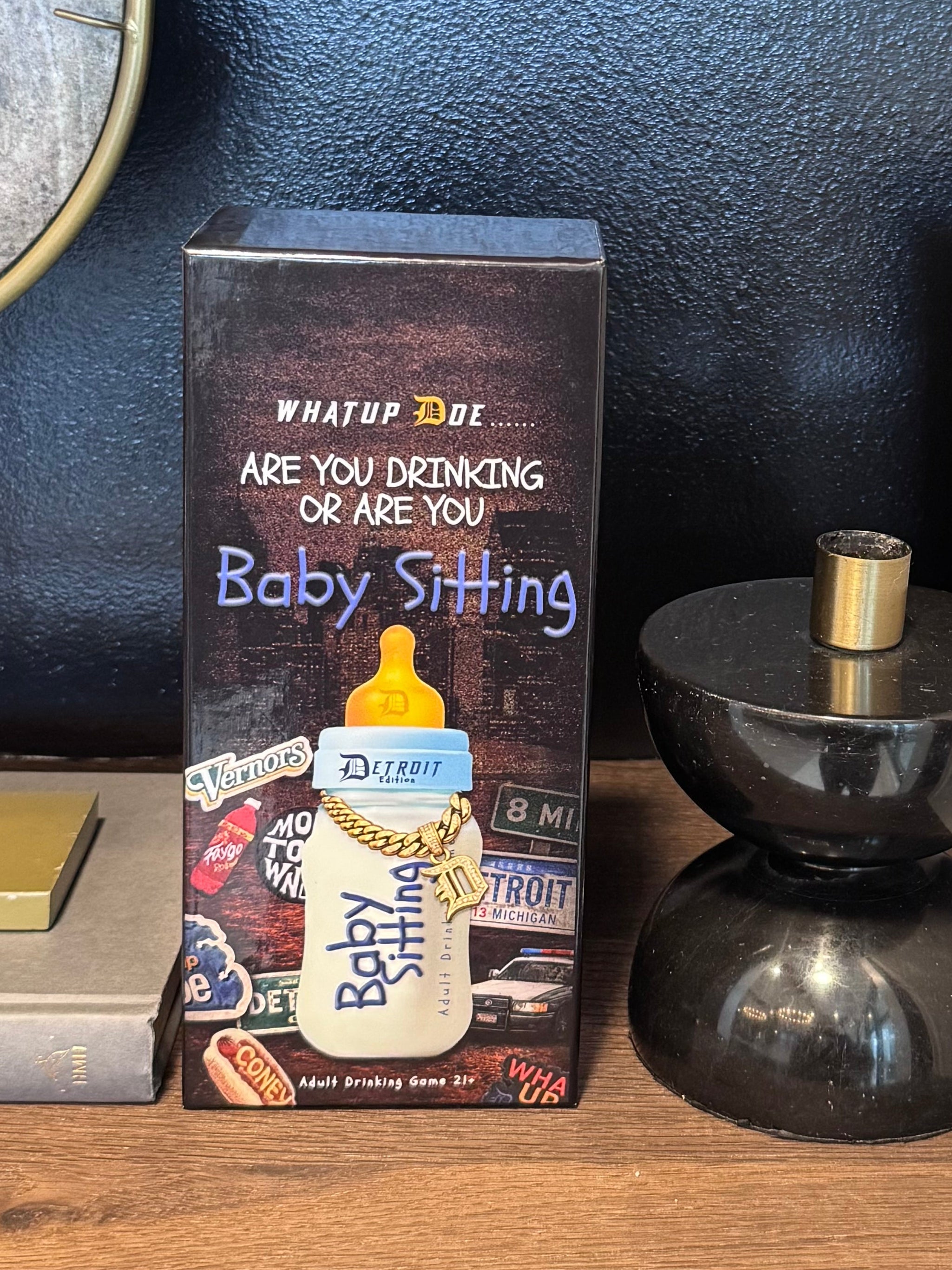 Detroit Edition Babysitting Card Game